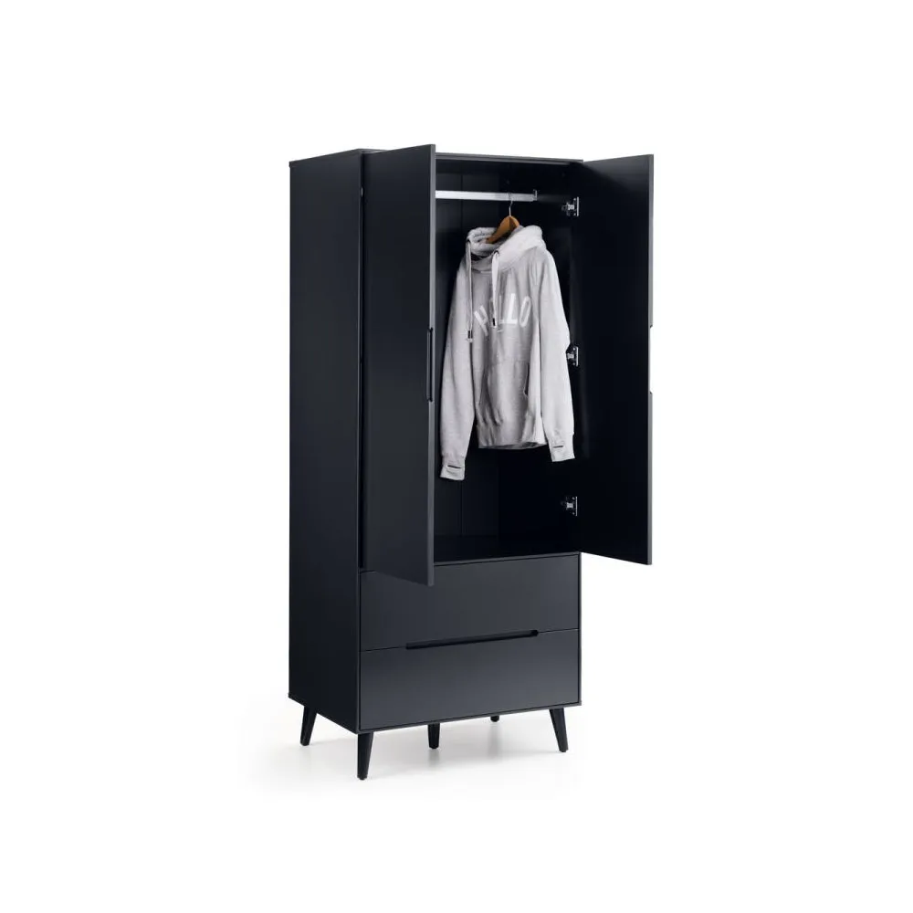 Alicia Combination Wardrobe - Anthracite