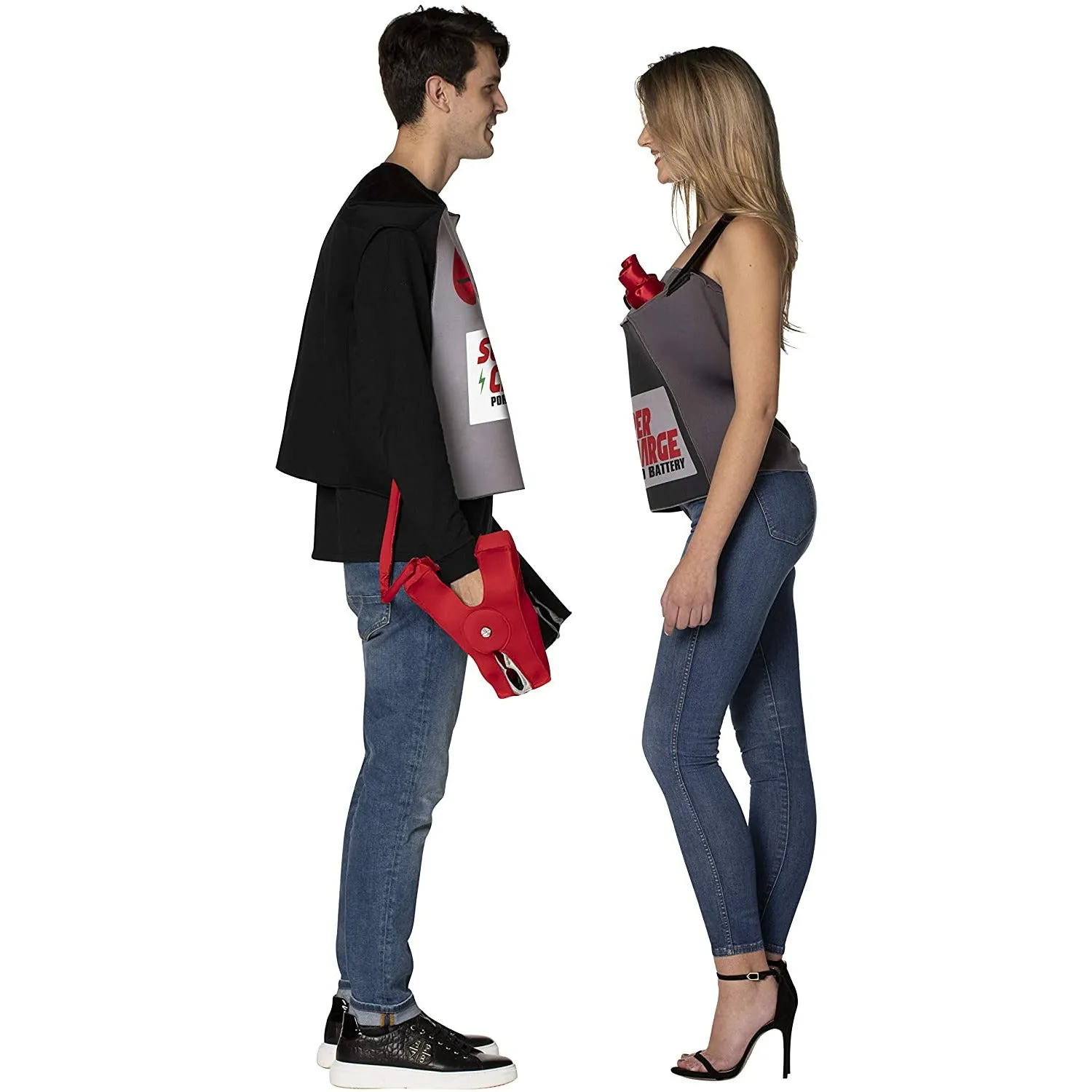 Battery and Jumper Cables Adult