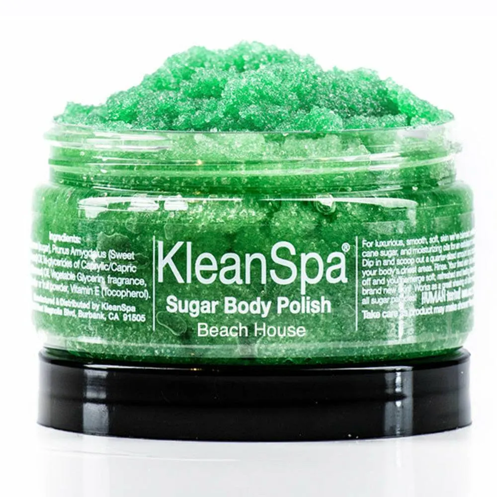 body scrub: beach house