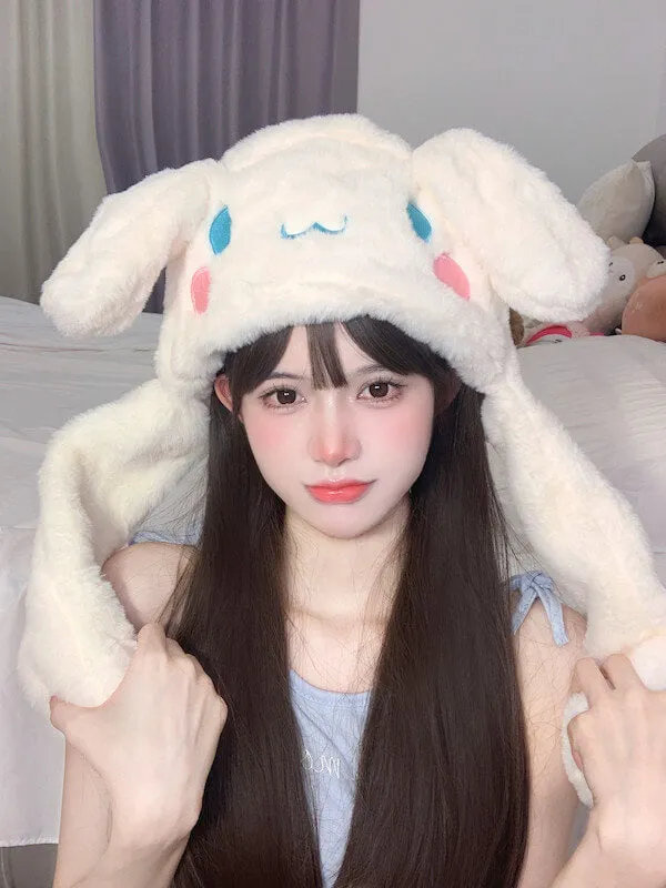 Cartoon Plush Warm Ears Hat