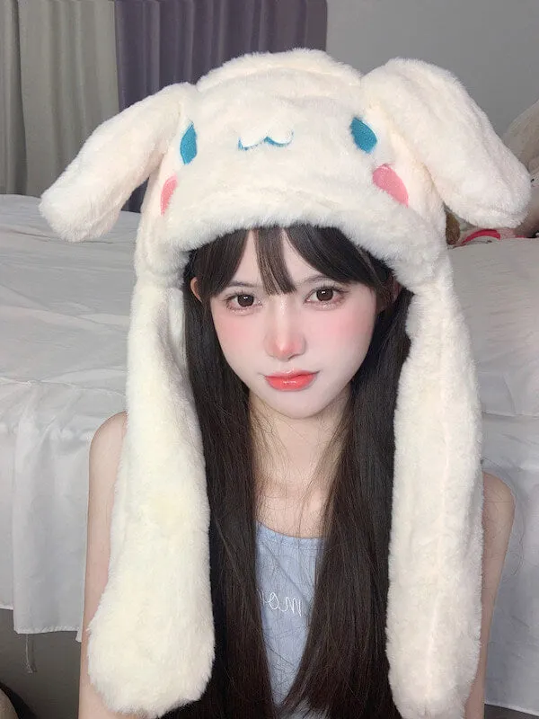 Cartoon Plush Warm Ears Hat