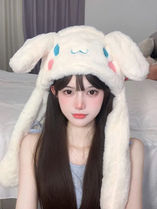 Cartoon Plush Warm Ears Hat