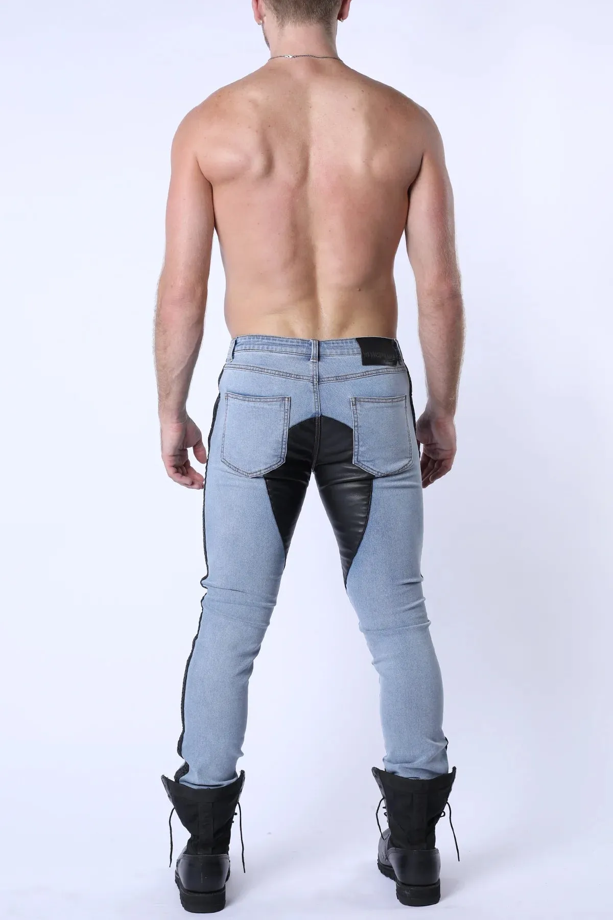 CELLBLOCK 13 SADDLEBACK DENIM PANT LIGHT BLUE