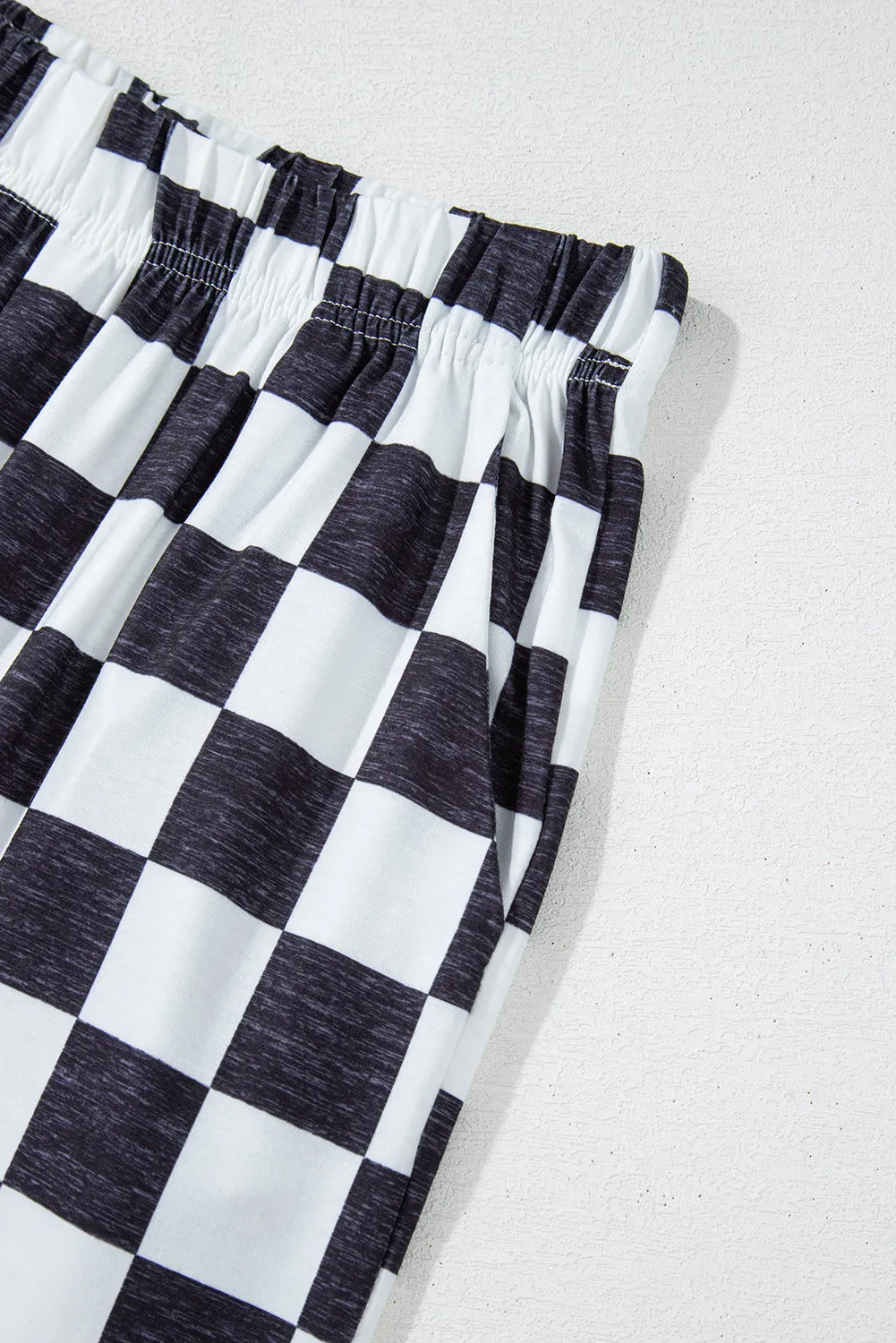 Checkmate High Waist Wide Leg Pants
