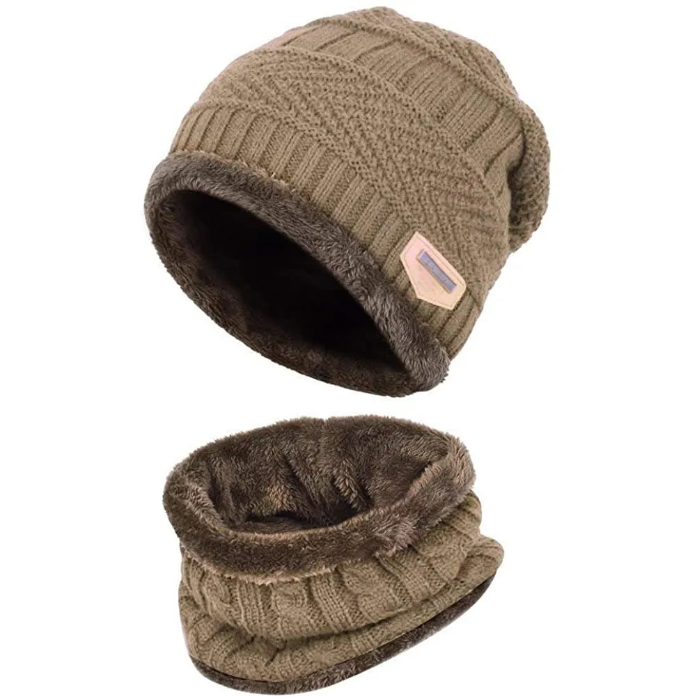 Children's Winter Hat and Scarf Set
