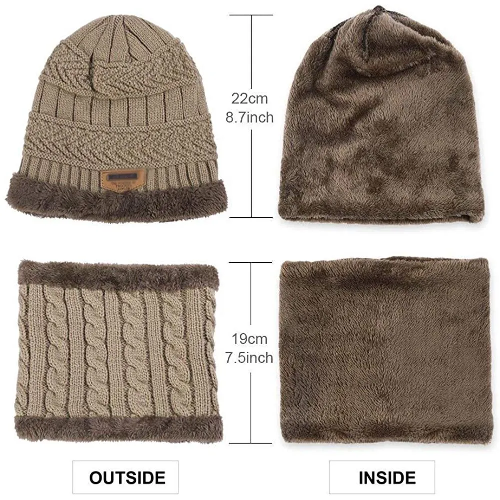 Children's Winter Hat and Scarf Set