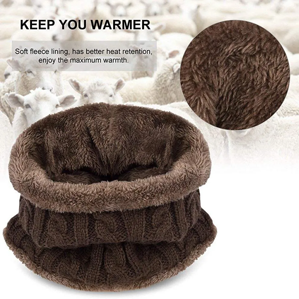 Children's Winter Hat and Scarf Set