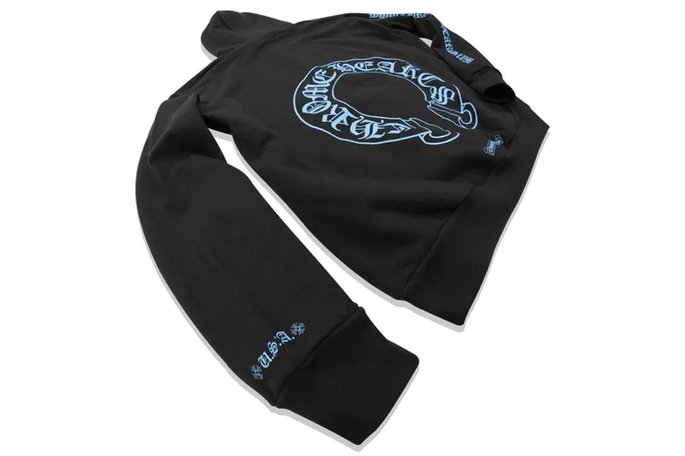 Chrome Hearts "Online Exclusive Hoodie" Hoodie Black/Blue