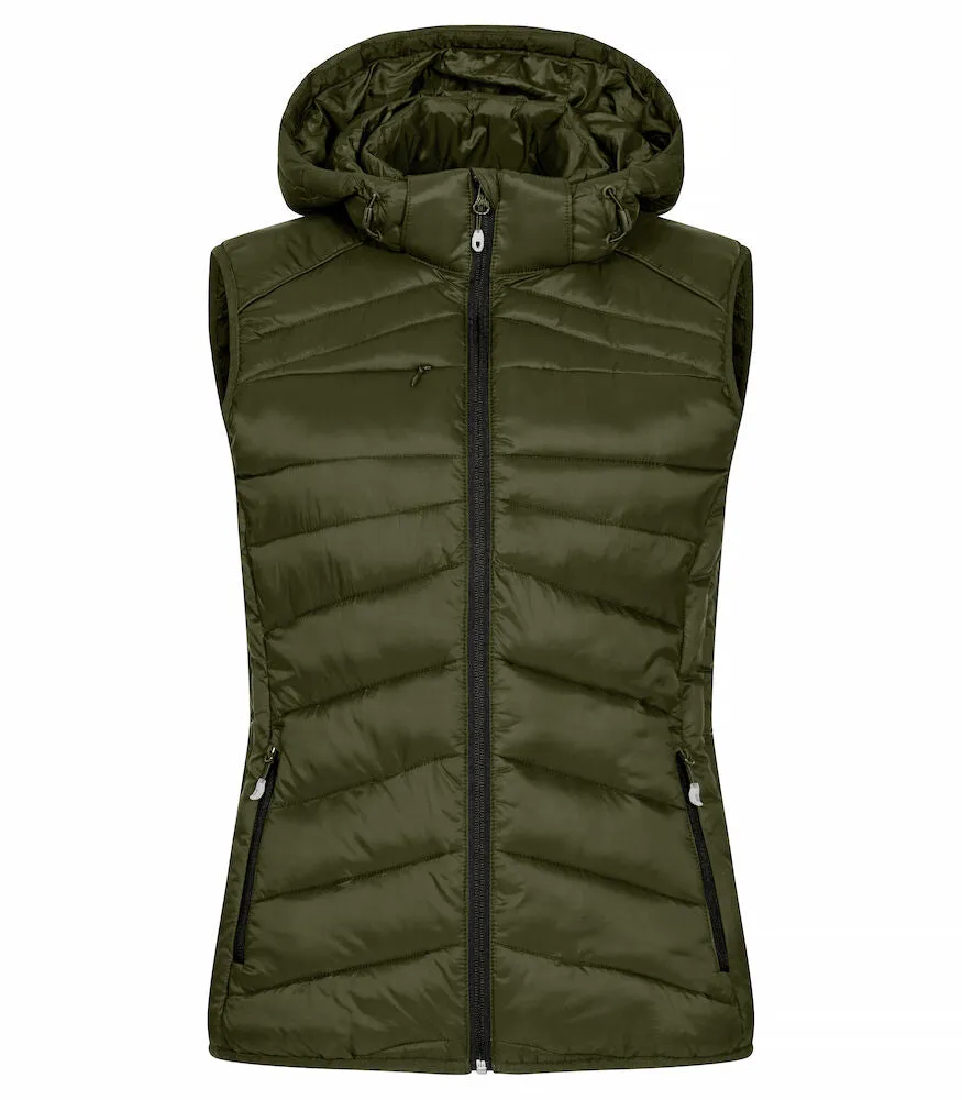 Clique Idaho Ladies Gilet | Padded Body Warmer | Recycled Material | 3 Colours | XS-2XL