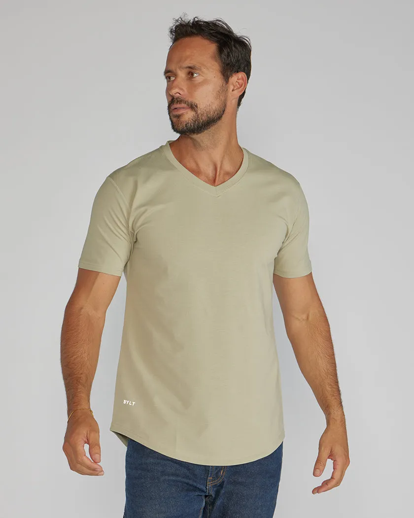 Drop-Cut V-Neck: LUX <!-- Size XL -->
