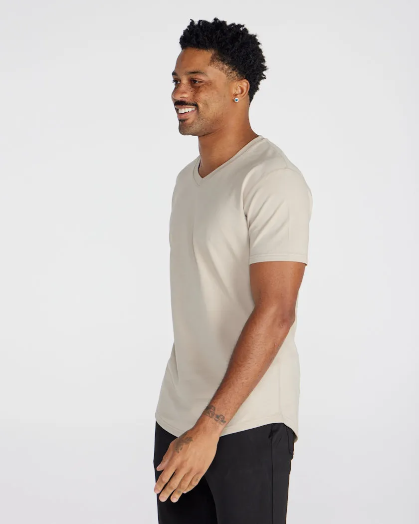 Drop-Cut V-Neck: LUX <!-- Size XL -->