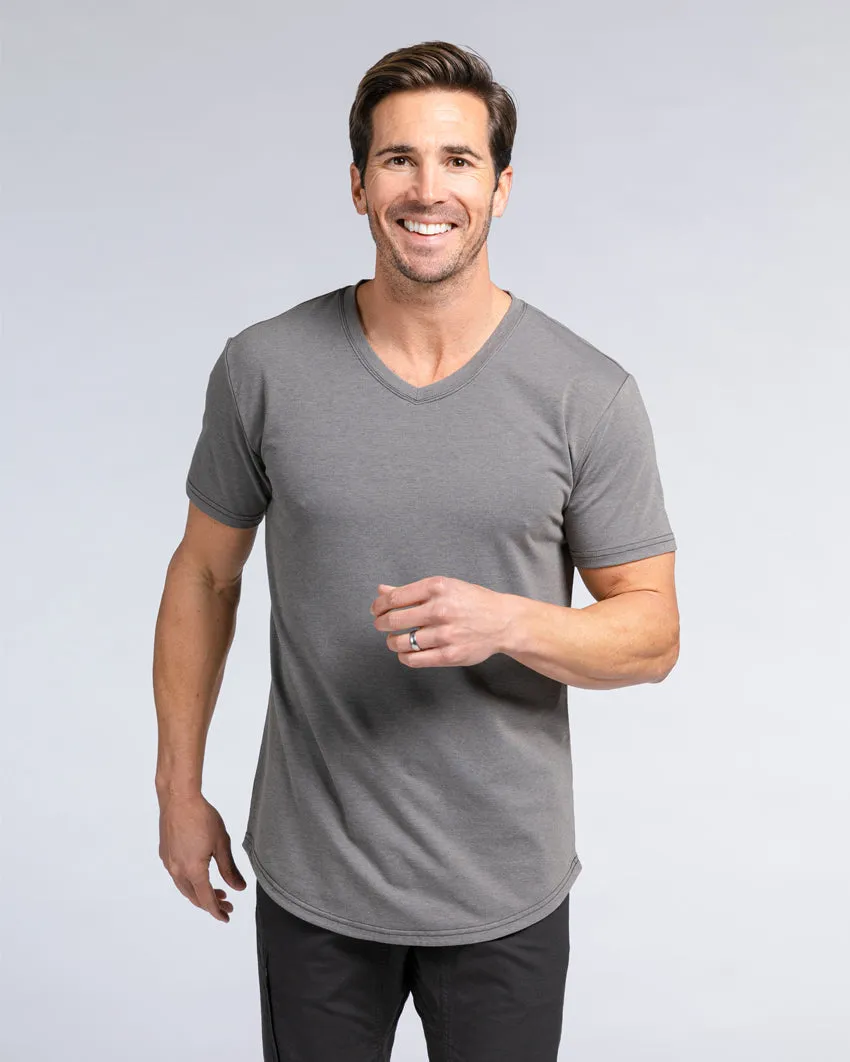 Drop-Cut V-Neck: LUX <!-- Size XL -->