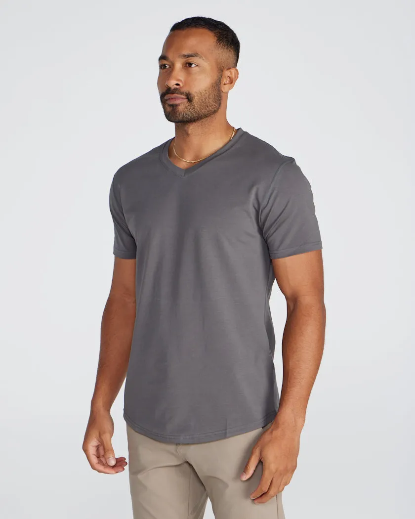 Drop-Cut V-Neck: LUX <!-- Size XL -->