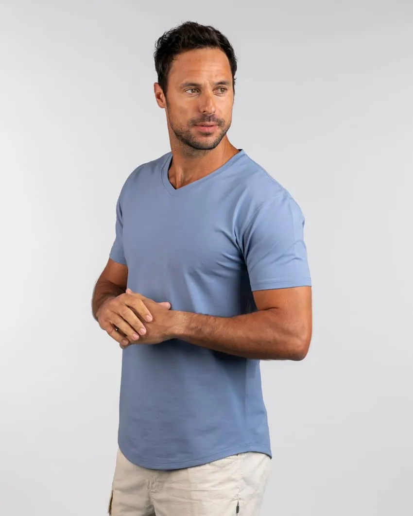 Drop-Cut V-Neck: LUX <!-- Size XL -->