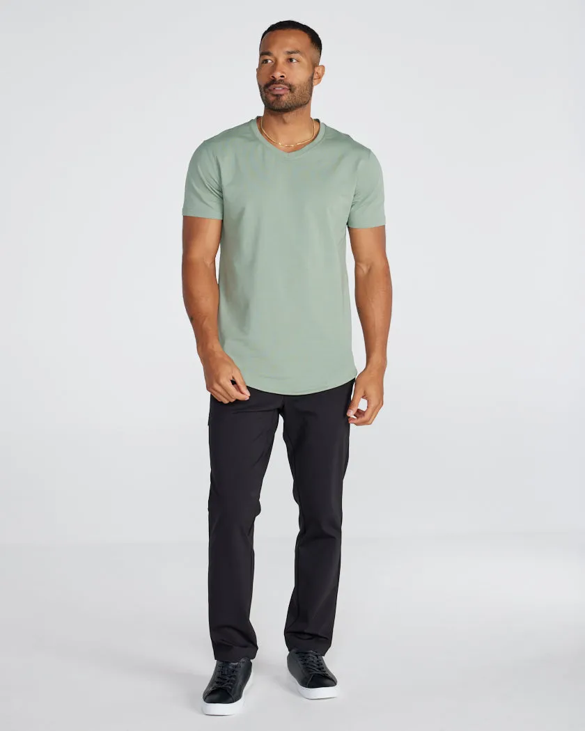 Drop-Cut V-Neck: LUX <!-- Size XL -->