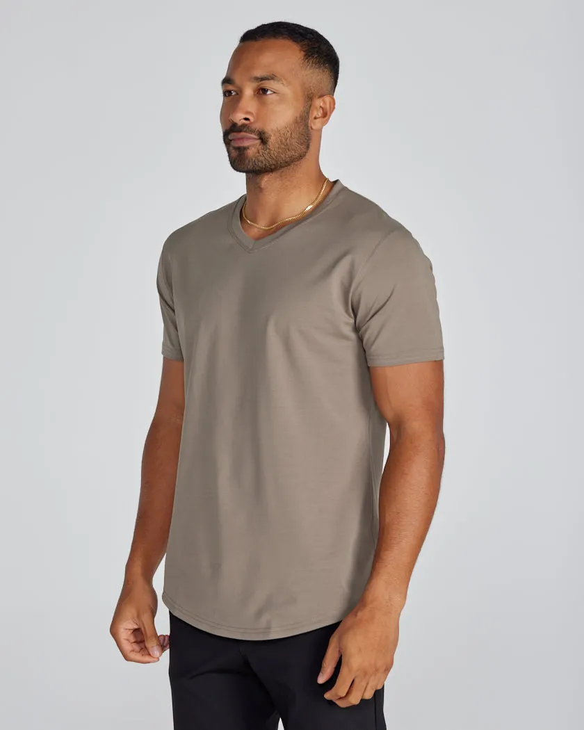 Drop-Cut V-Neck: LUX <!-- Size XL -->
