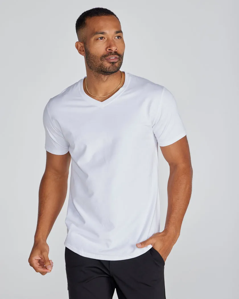 Drop-Cut V-Neck: LUX <!-- Size XL -->