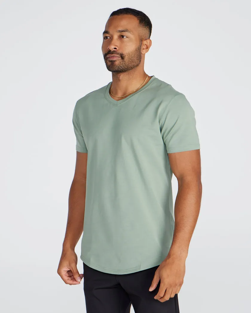 Drop-Cut V-Neck: LUX <!-- Size XL -->
