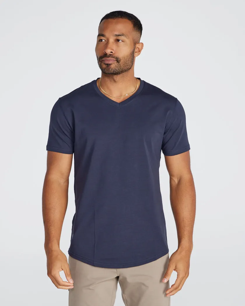 Drop-Cut V-Neck: LUX <!-- Size XL -->