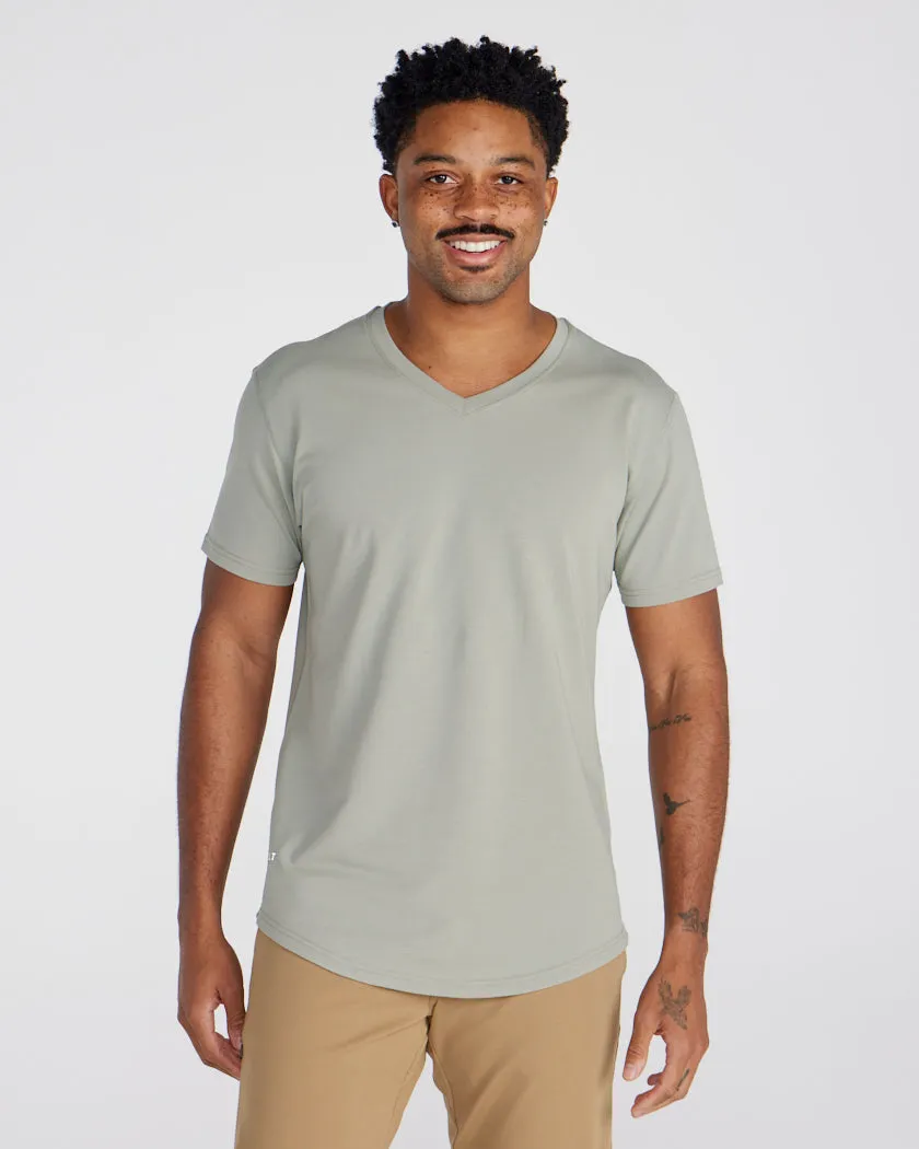 Drop-Cut V-Neck: LUX <!-- Size XL -->