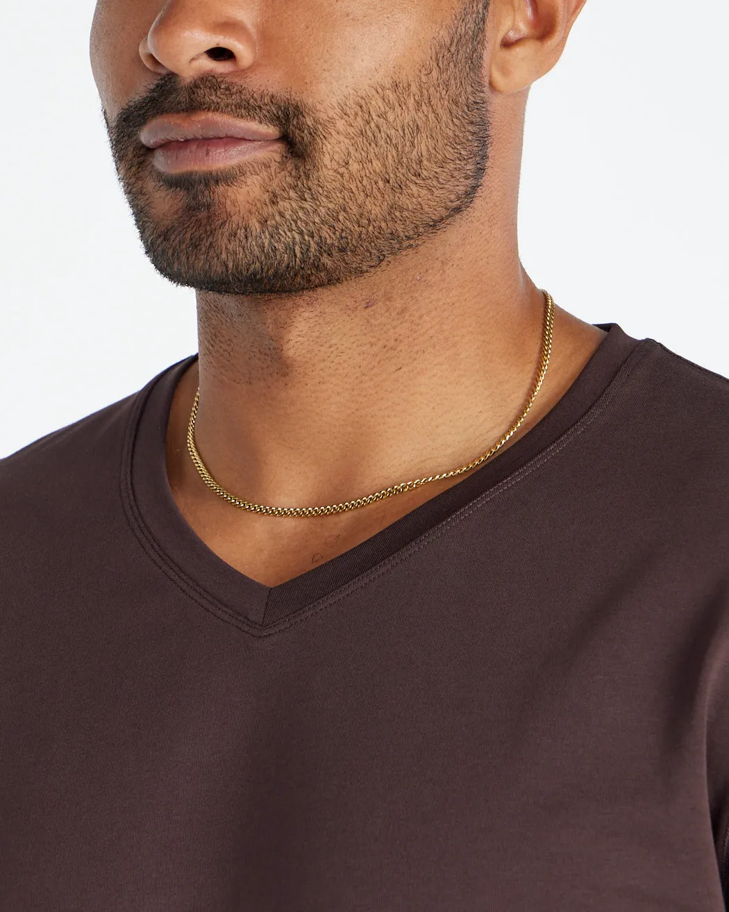 Drop-Cut V-Neck: LUX <!-- Size XL -->