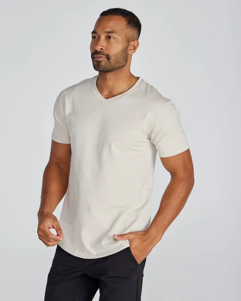Drop-Cut V-Neck: LUX <!-- Size XL -->