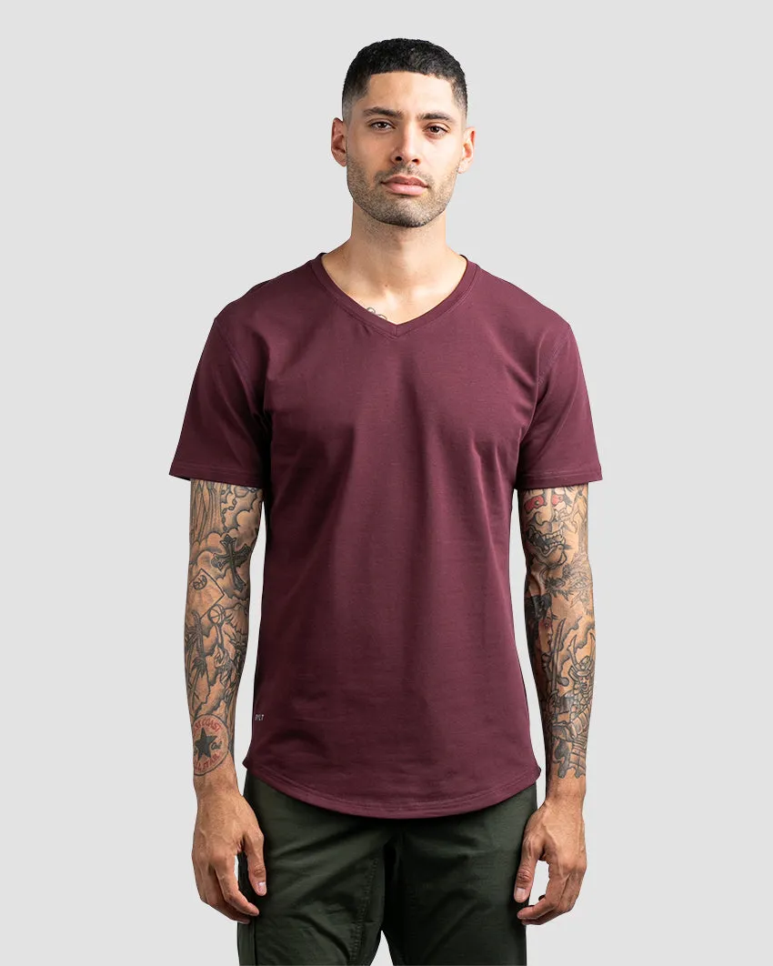 Drop-Cut V-Neck: LUX <!-- Size XL -->