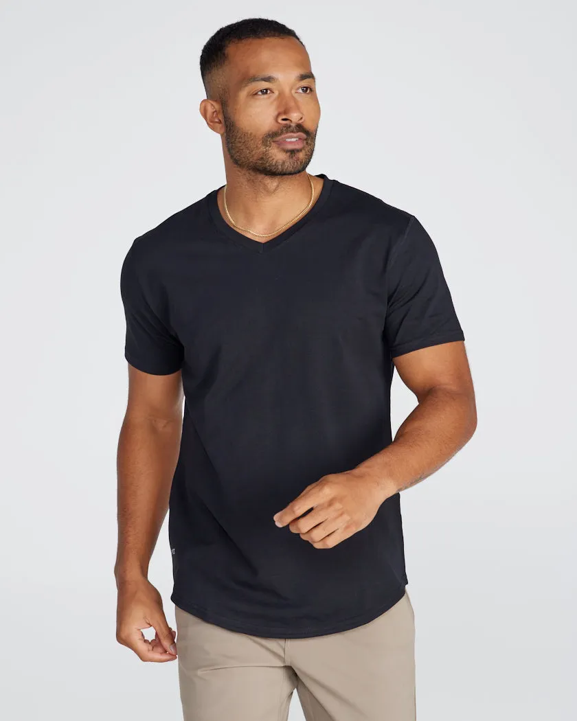 Drop-Cut V-Neck: LUX <!-- Size XL -->