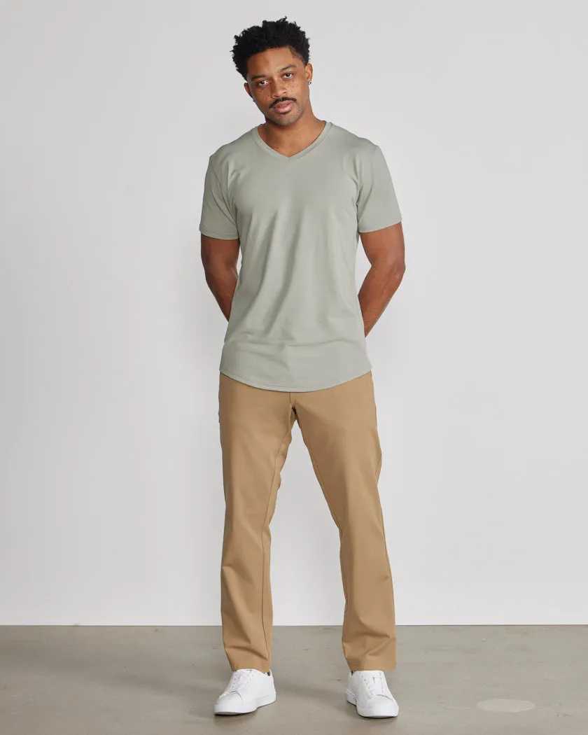 Drop-Cut V-Neck: LUX <!-- Size XL -->