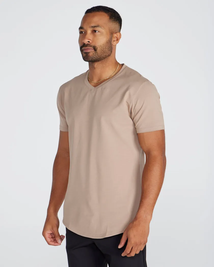 Drop-Cut V-Neck: LUX <!-- Size XL -->