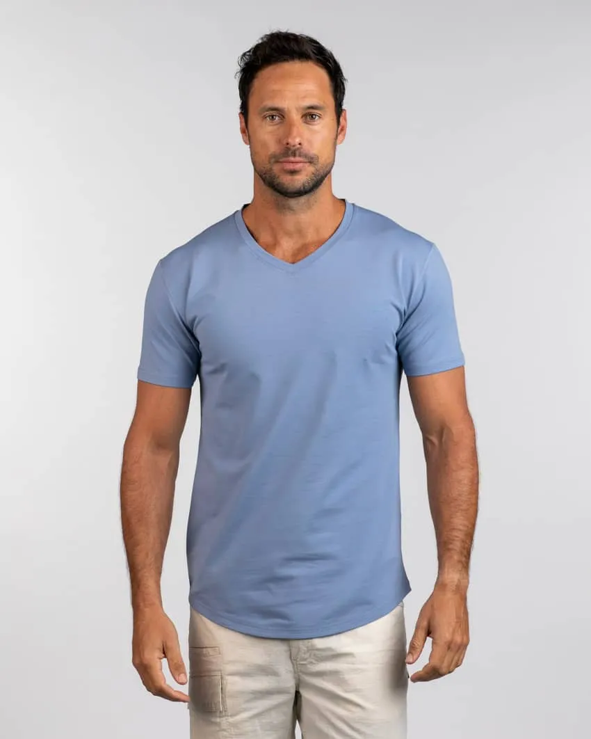 Drop-Cut V-Neck: LUX <!-- Size XL -->