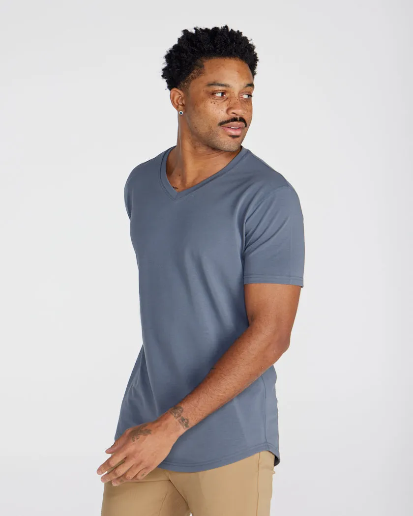 Drop-Cut V-Neck: LUX <!-- Size XL -->