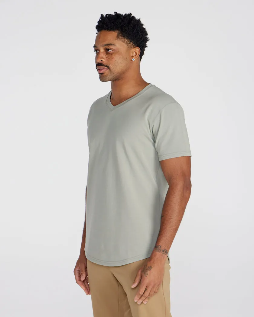 Drop-Cut V-Neck: LUX <!-- Size XL -->