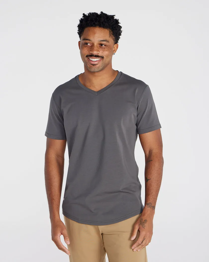 Drop-Cut V-Neck: LUX <!-- Size XL -->