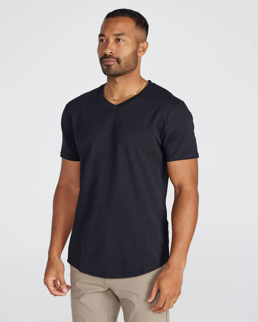 Drop-Cut V-Neck: LUX <!-- Size XL -->