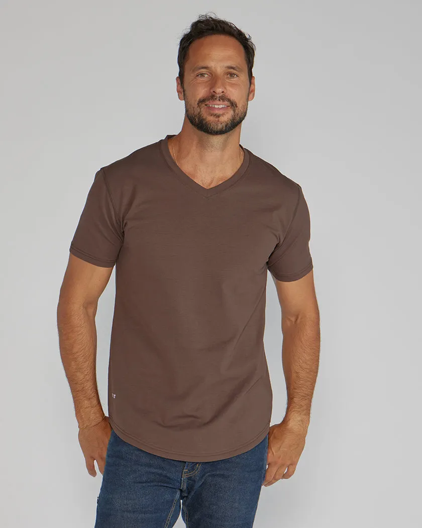 Drop-Cut V-Neck: LUX <!-- Size XL -->