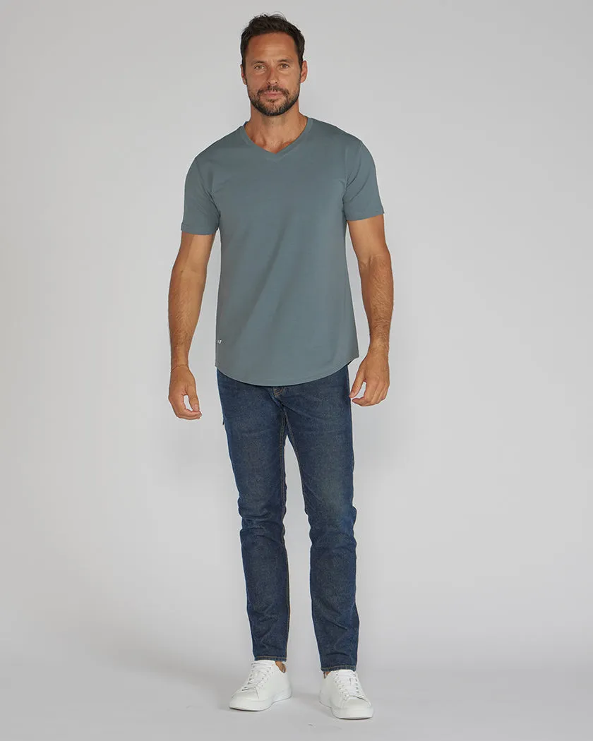 Drop-Cut V-Neck: LUX <!-- Size XL -->