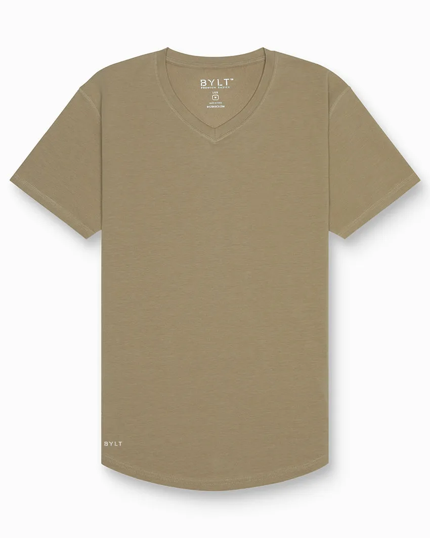 Drop-Cut V-Neck: LUX <!-- Size XL -->