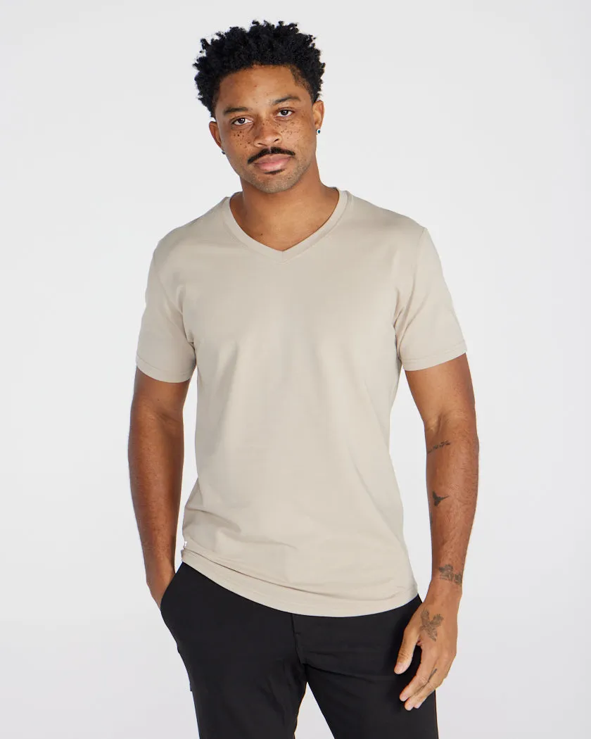 Drop-Cut V-Neck: LUX <!-- Size XL -->
