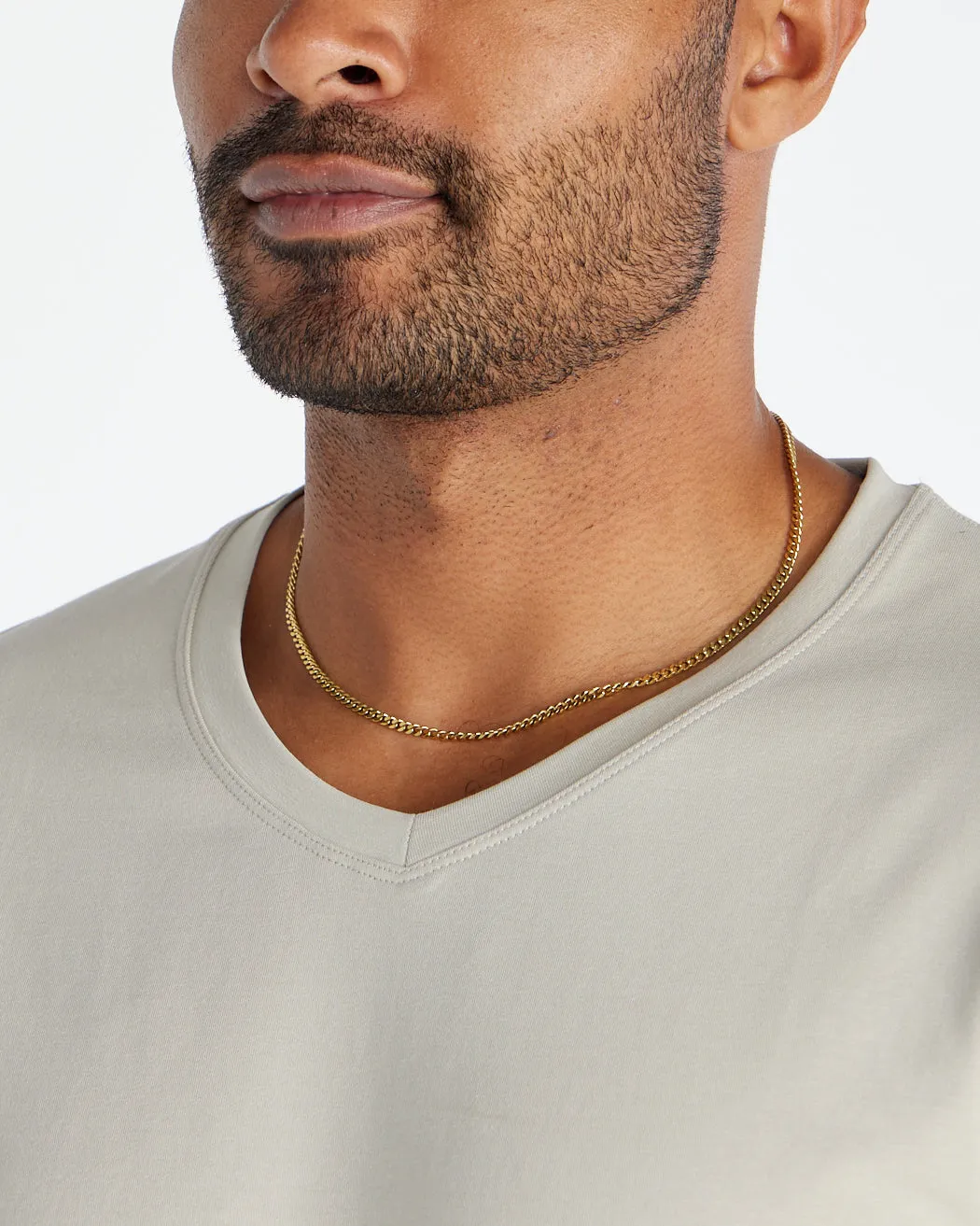 Drop-Cut V-Neck: LUX <!-- Size XL -->