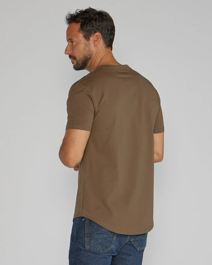 Drop-Cut V-Neck: LUX <!-- Size XL -->