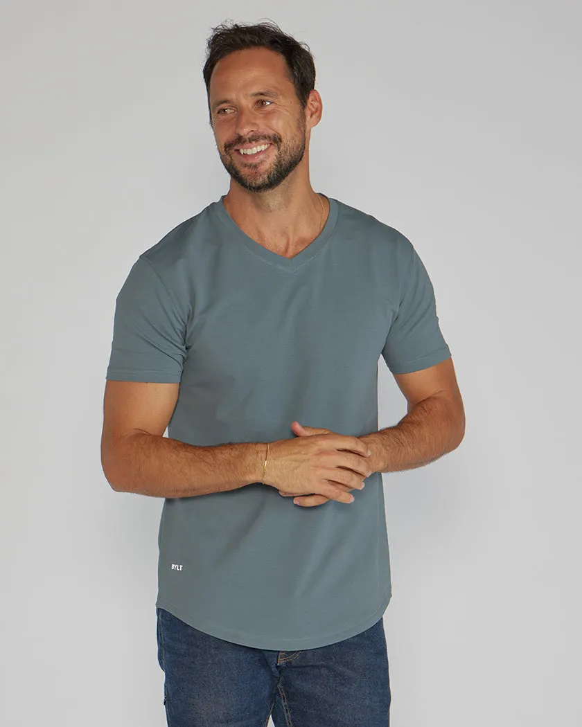 Drop-Cut V-Neck: LUX <!-- Size XL -->