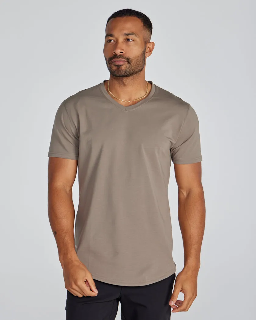 Drop-Cut V-Neck: LUX <!-- Size XL -->