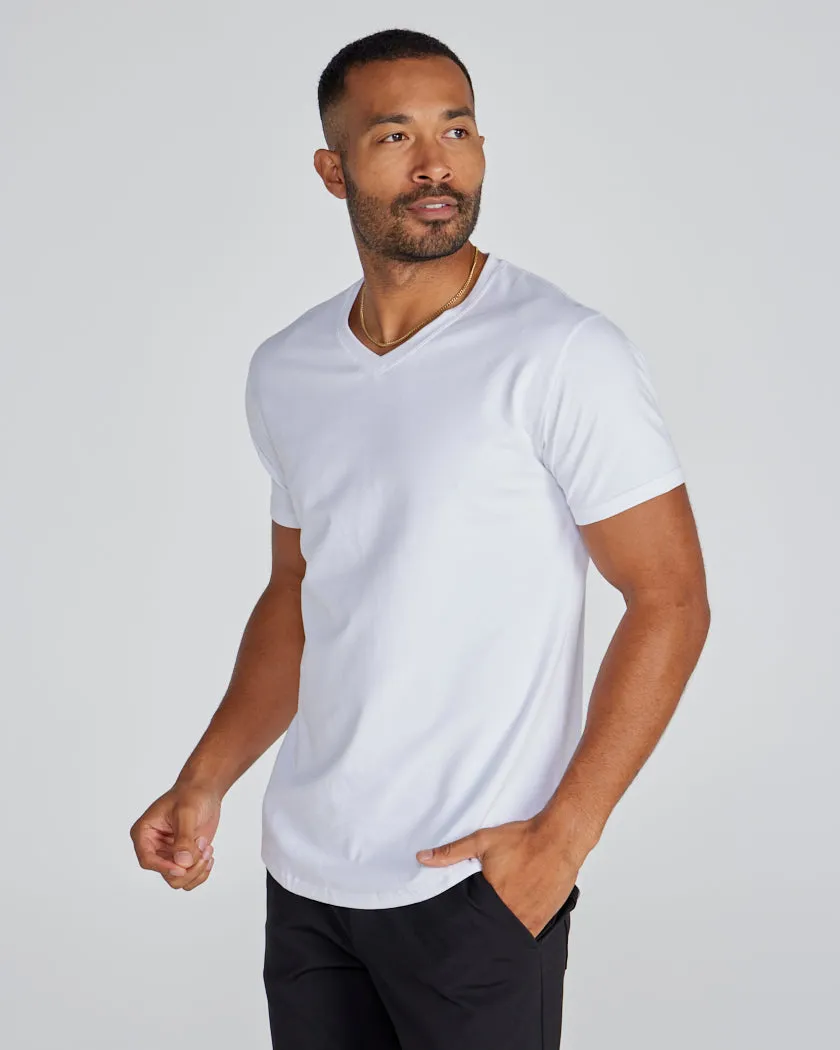 Drop-Cut V-Neck: LUX <!-- Size XL -->