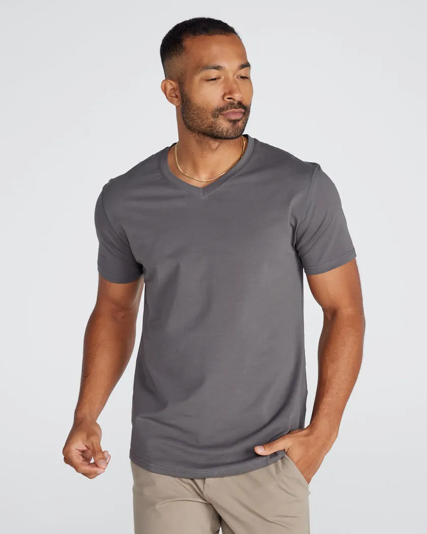 Drop-Cut V-Neck: LUX <!-- Size XL -->