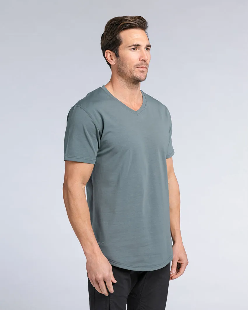 Drop-Cut V-Neck: LUX <!-- Size XL -->