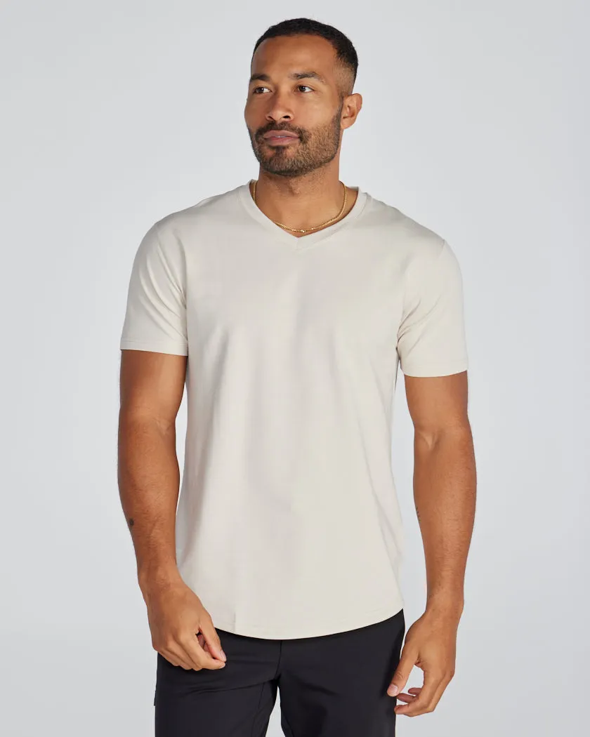 Drop-Cut V-Neck: LUX <!-- Size XL -->