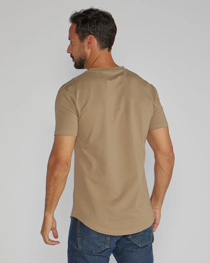 Drop-Cut V-Neck: LUX <!-- Size XL -->