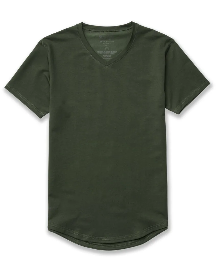 Drop-Cut V-Neck: LUX <!-- Size XL -->