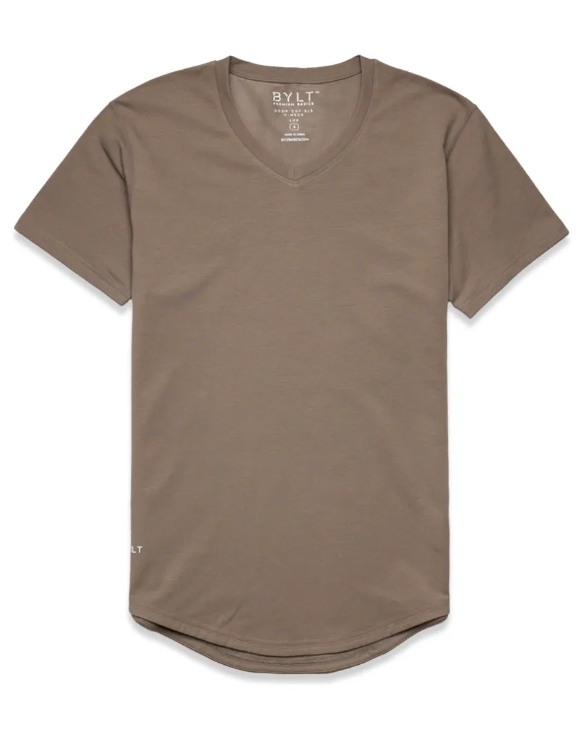 Drop-Cut V-Neck: LUX <!-- Size XL -->